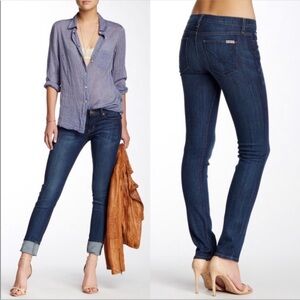 NWT Hudson Midrise Collette Dark Wash Women’s Slim Jeans